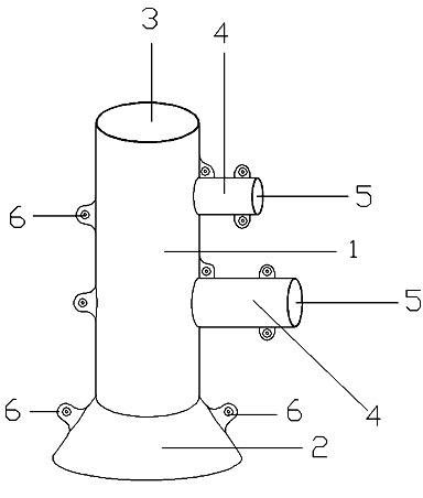 Die and method for directionally culturing glossy ganoderma potted landscapes of various forms