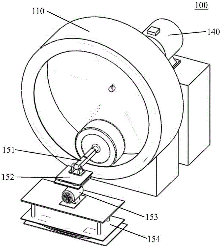 Tire test device