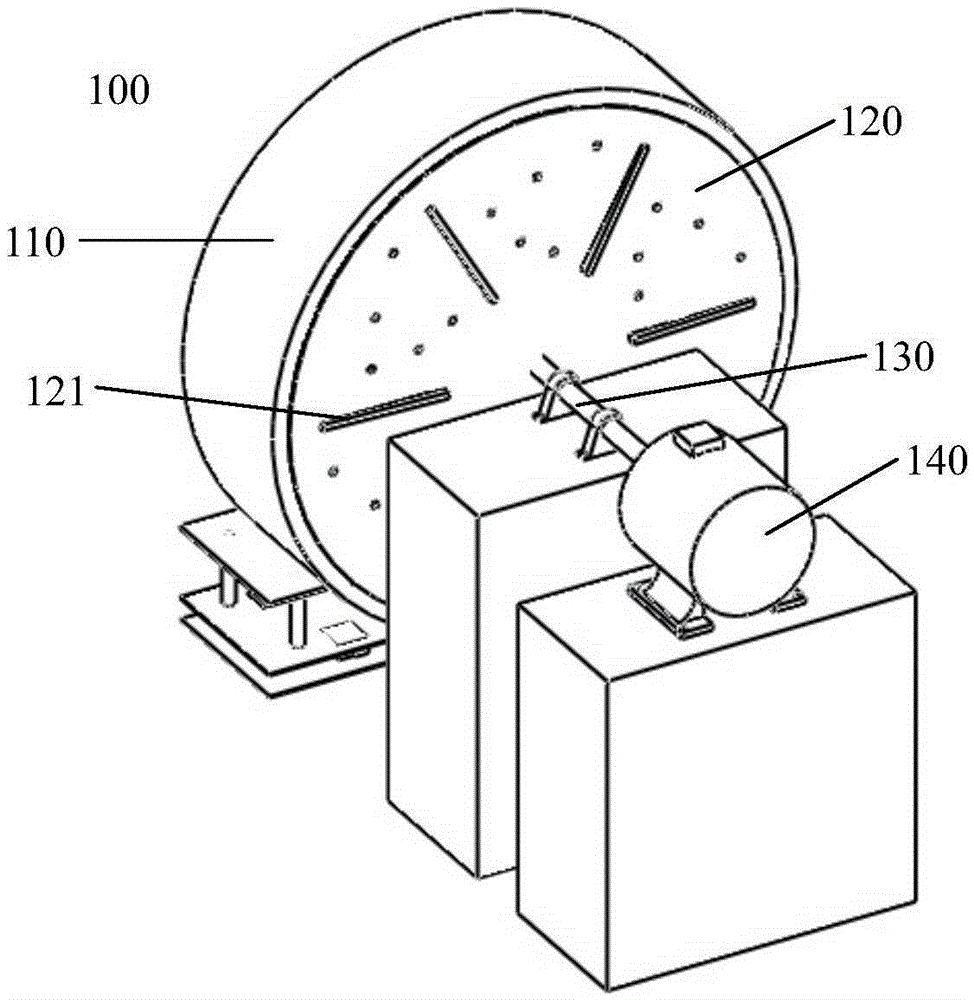 Tire test device