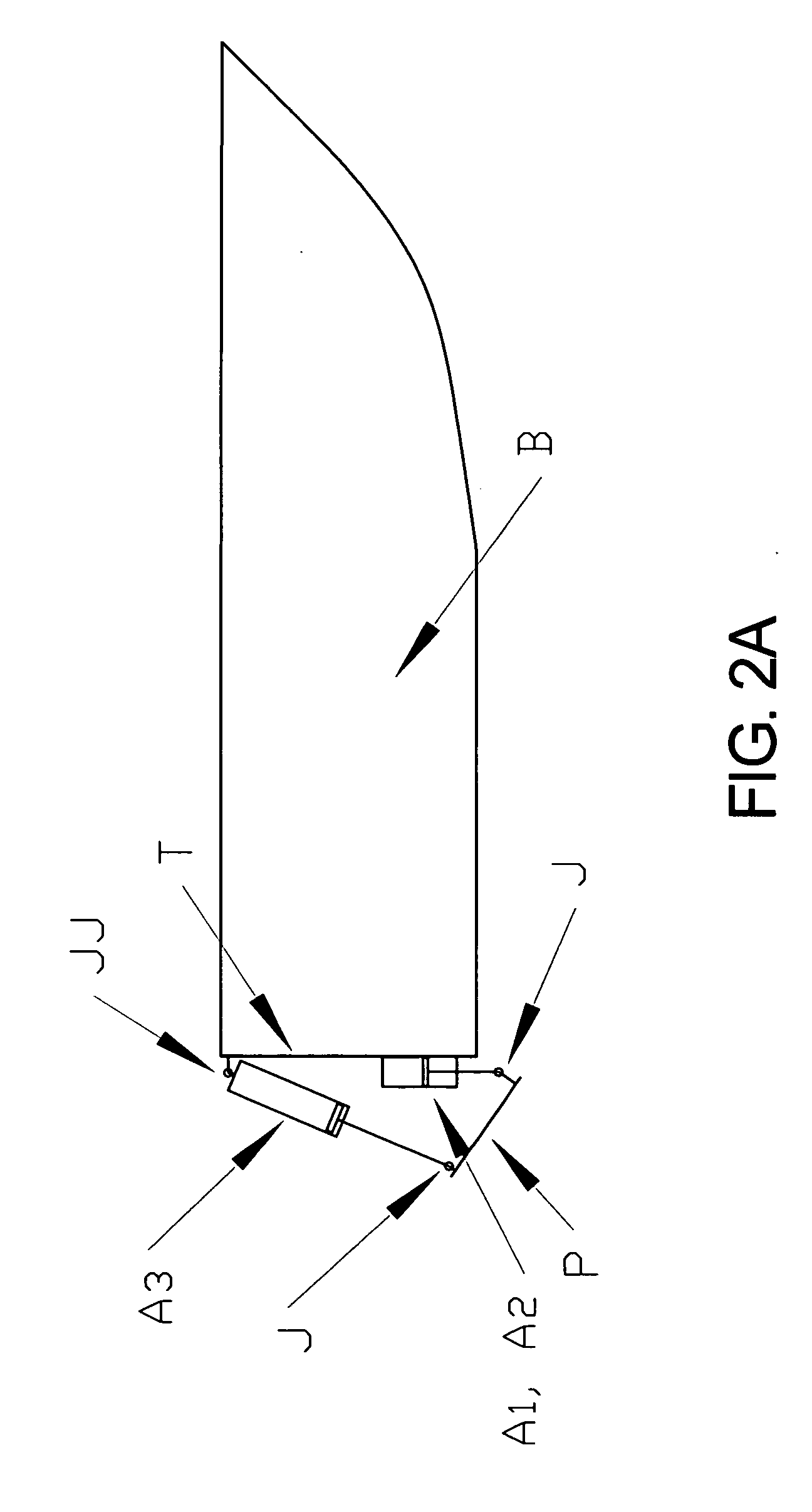 Wake control mechanism