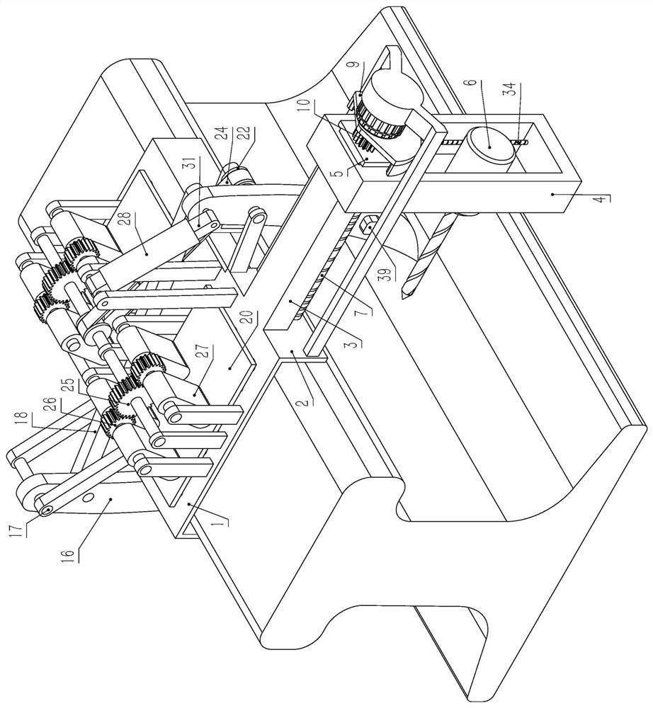 A rail drilling machine based on railway engineering