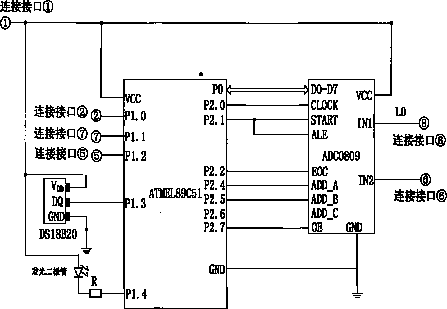 Compound power supply multi-level voltage output device and multi-power supply selection control method