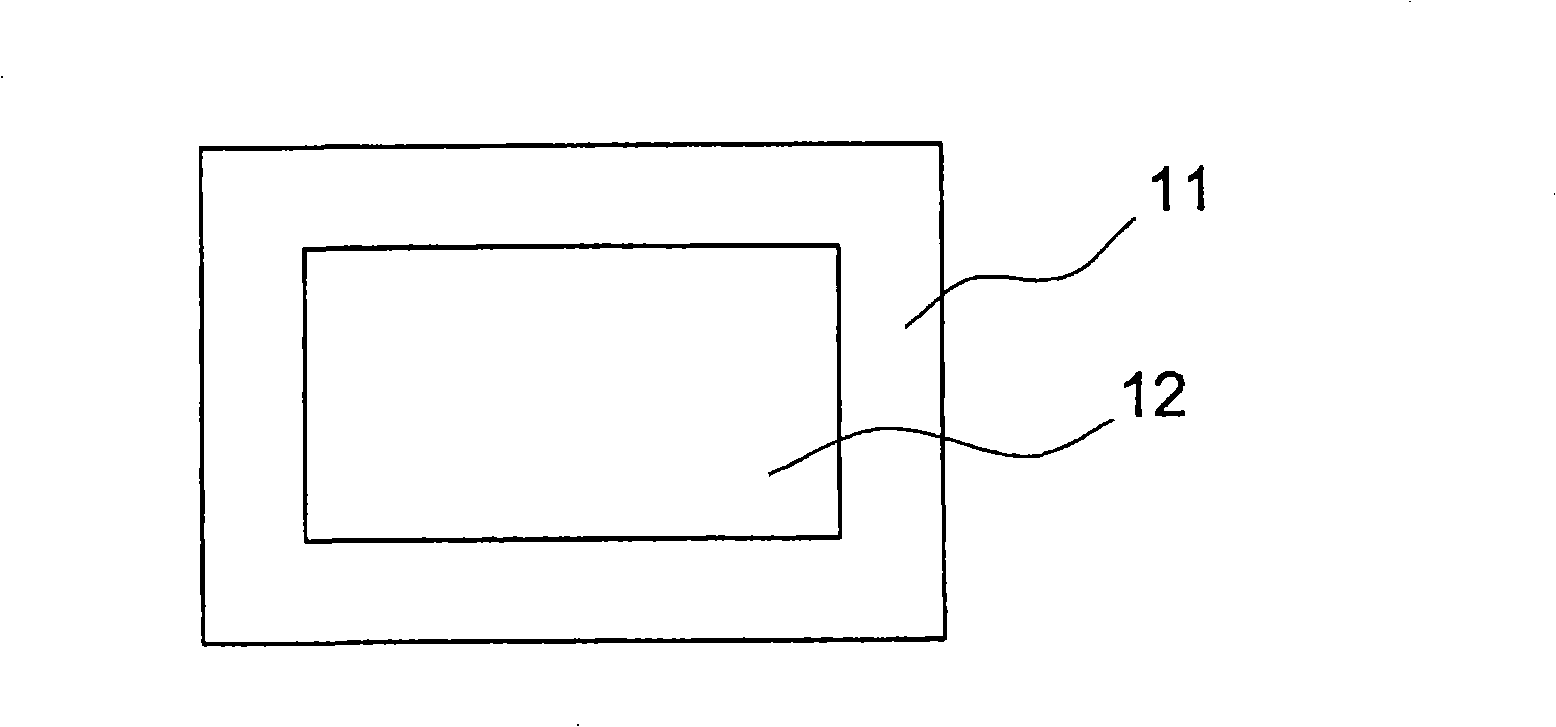 Manufacturing method of combined frame and stamping device thereof