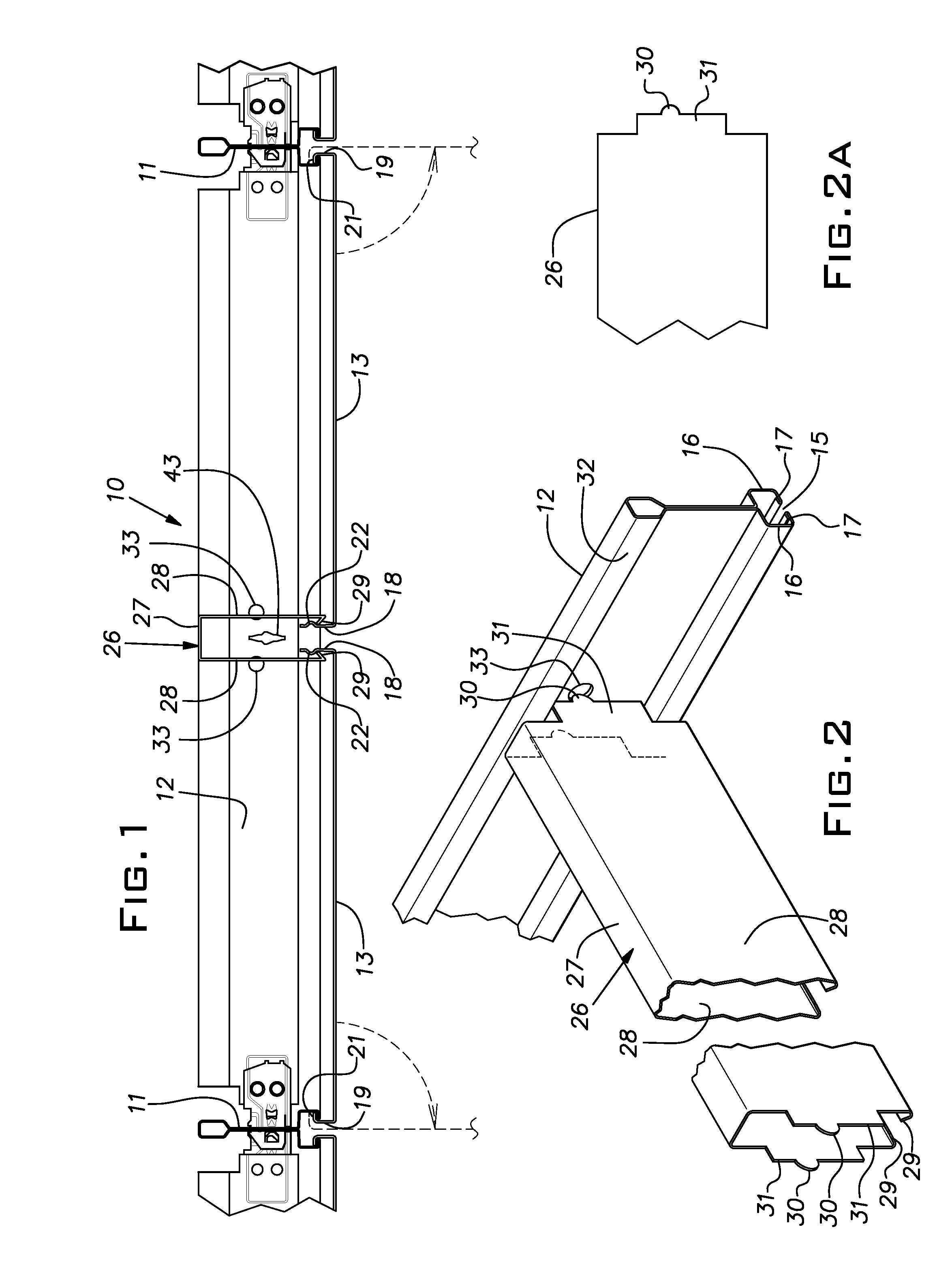 Bi-parting accessible ceiling system