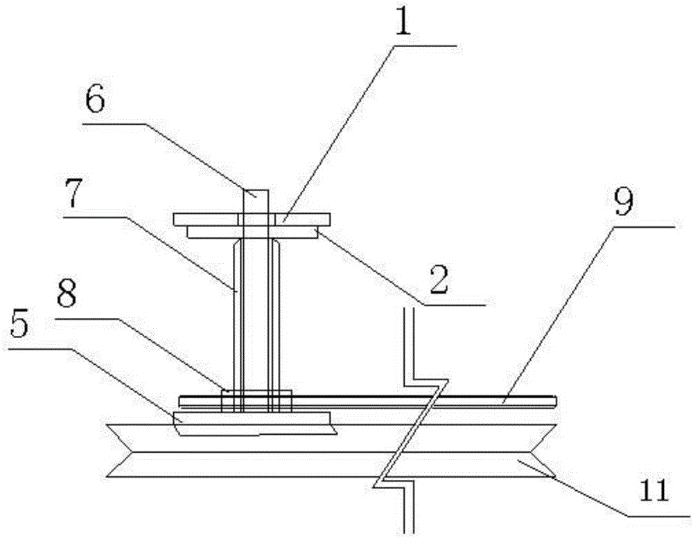 Two-dimensional analog simulation experiment device used for simulating big excavation space