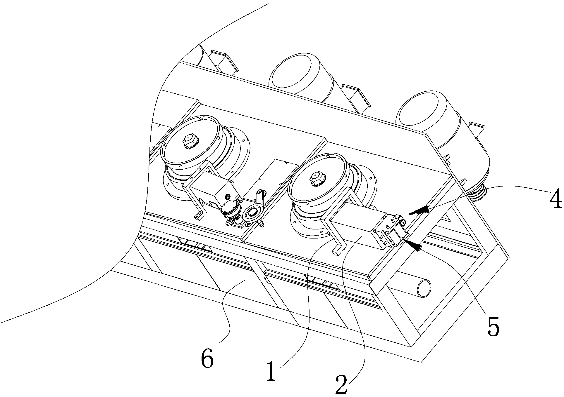 Moisturizing device of wire drawing machine