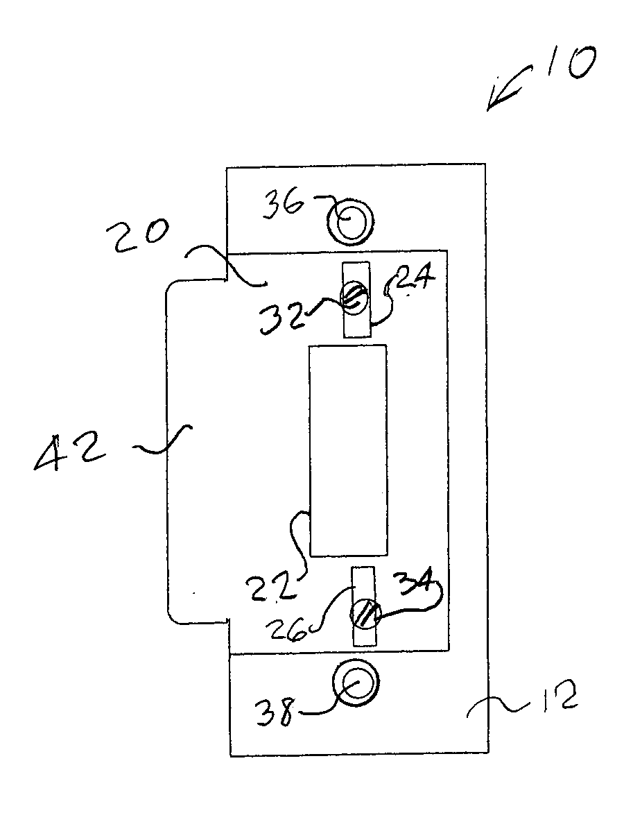 Secure adjustable strike plate