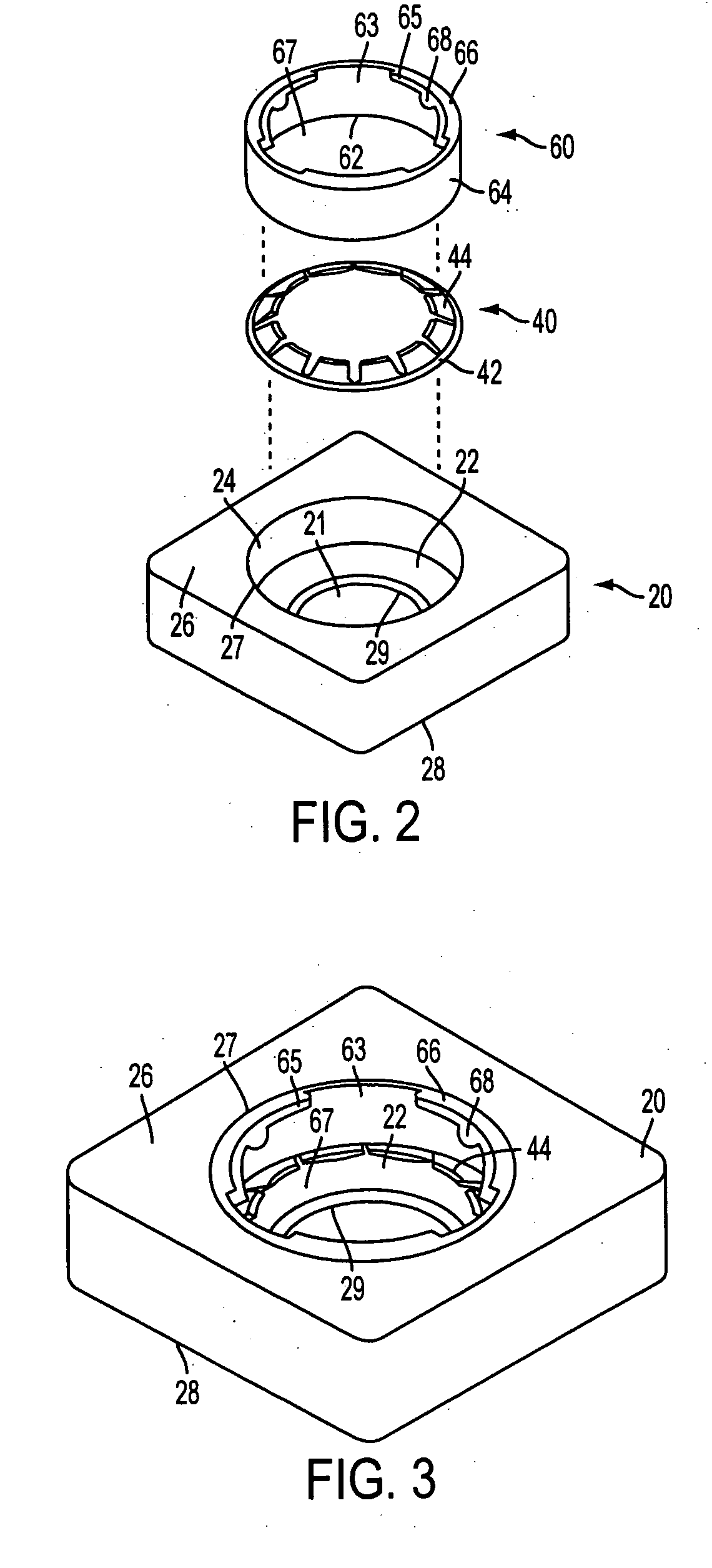 Interchangeable jewelry setting