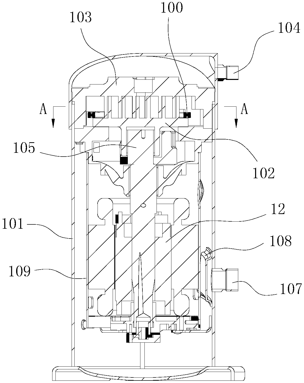 Vortex permanent magnet expander and waste heat recovery power generation system using the expander