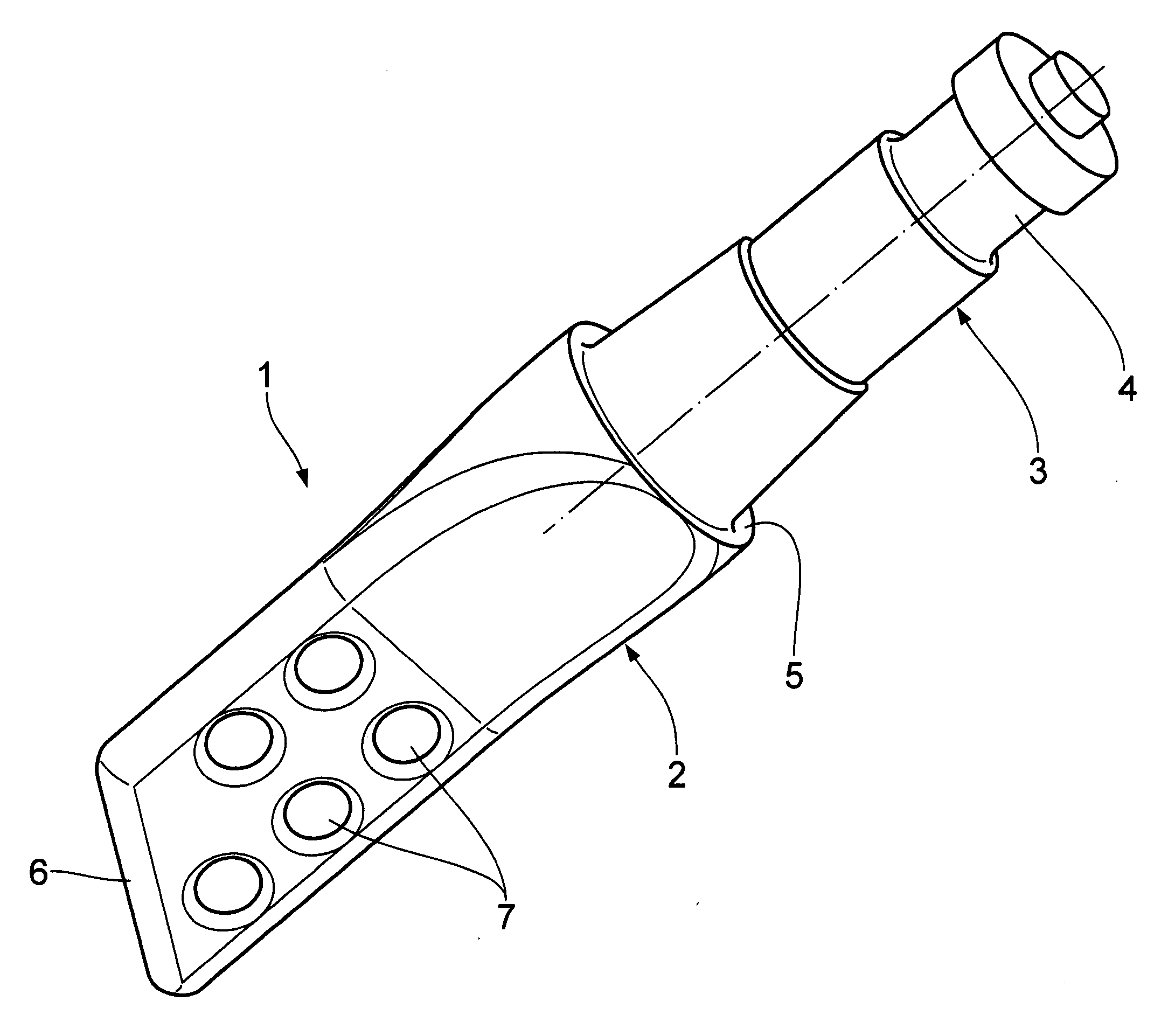 Applicator, in particular for a lip cosmetic