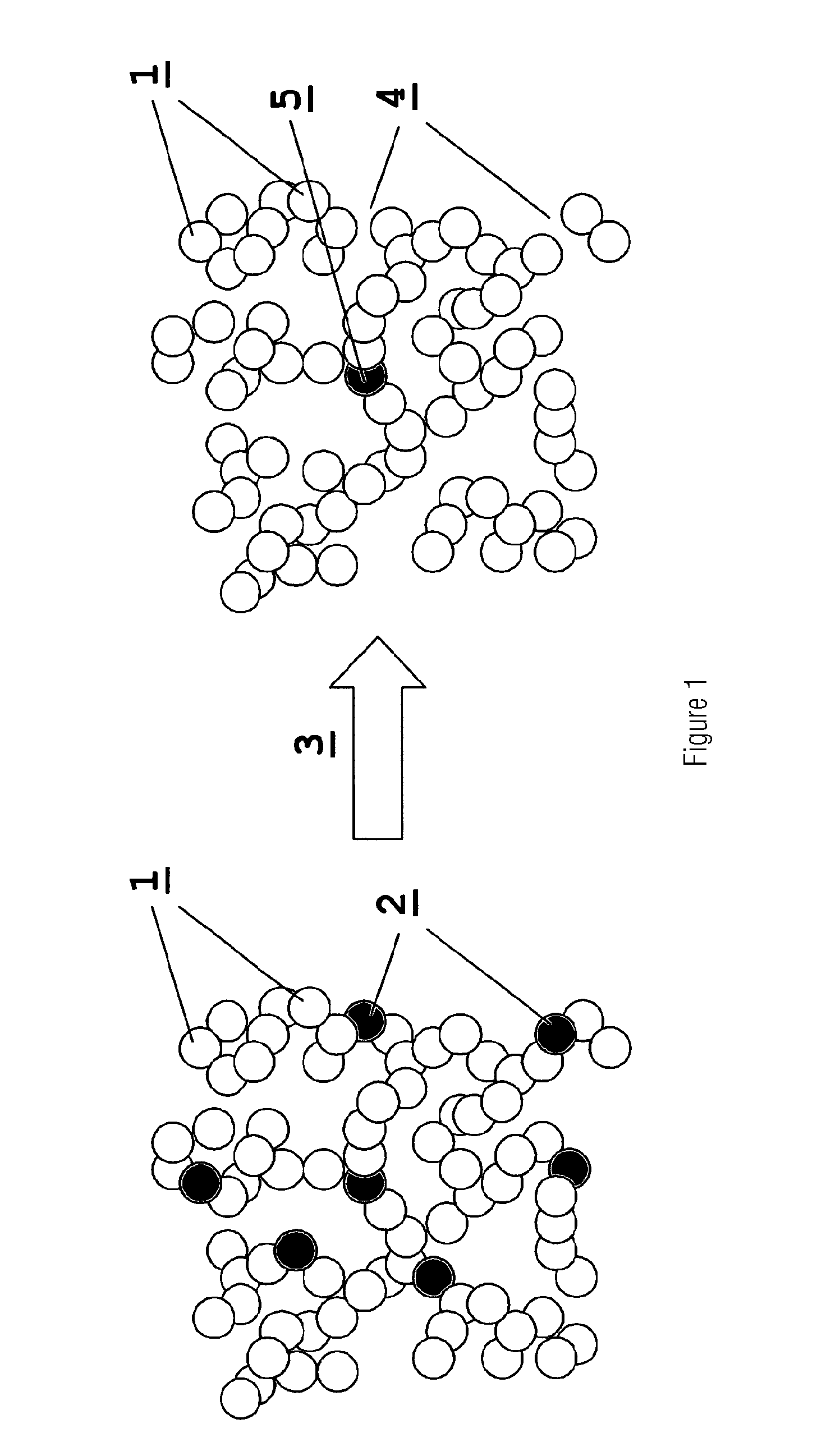 Method for producing a porous sio2-xerogel with a characteristic pore size by means of a bottom-up method using a precursor that has organic solid skeletal supports