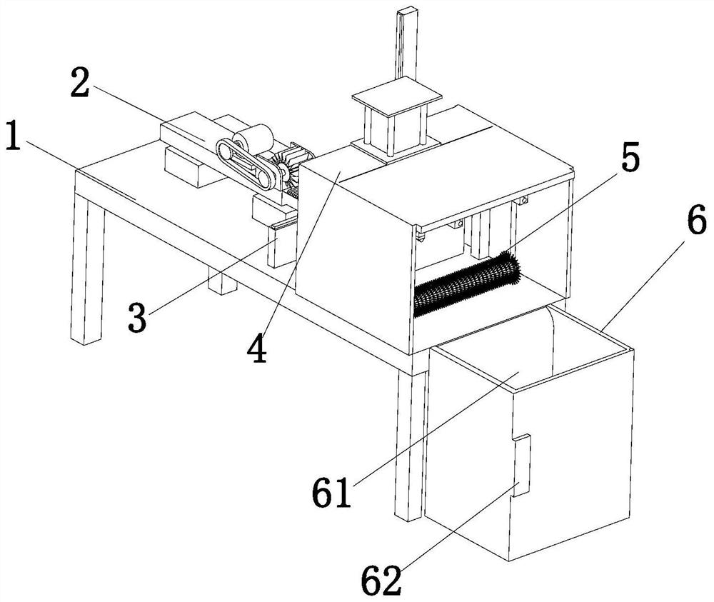 Process for automatic removal of rose thorns