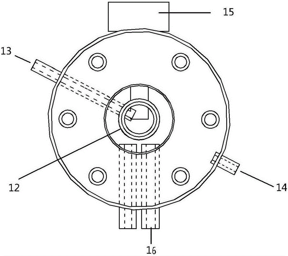 Anti-condensation type reactor for dynamic site in-situ spectrum test