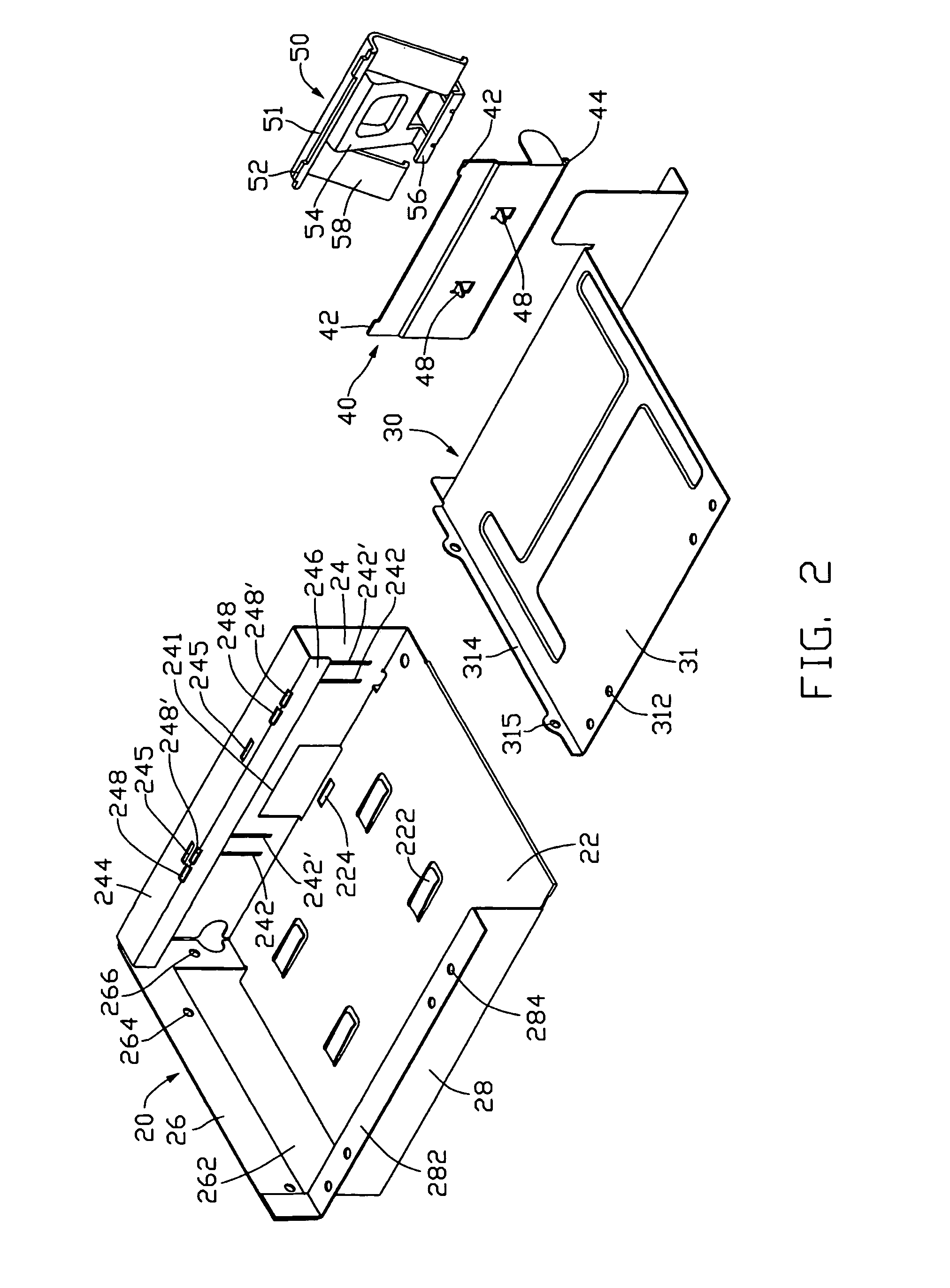 Mounting apparatus for data storage device