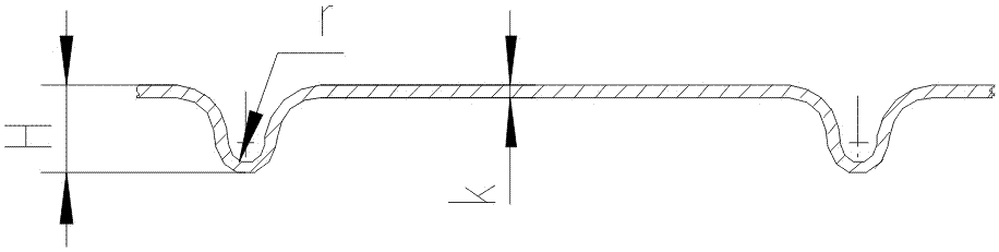 Method for bending wave spring with concave hole