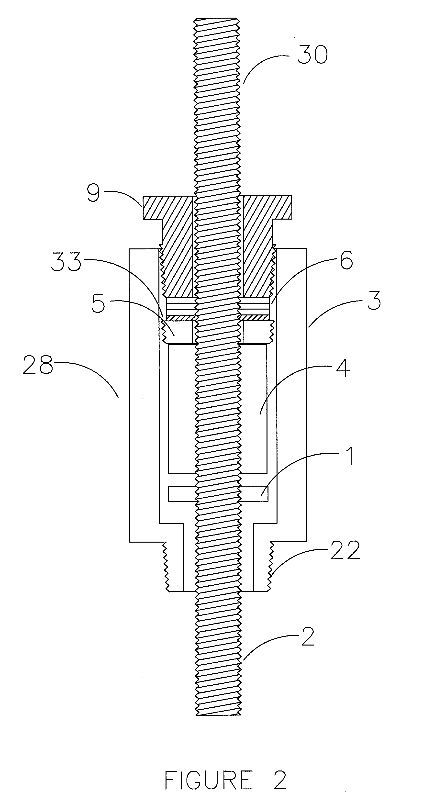 Fluid sampling probe with vibration dampening