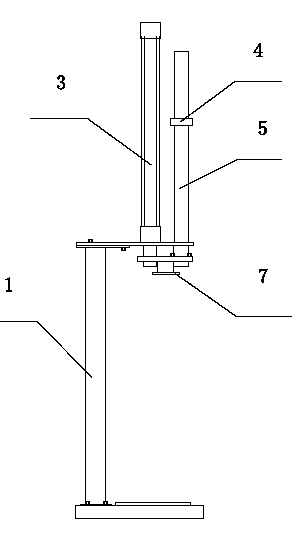 Special sucking-up device for automobile storage box internal covering tooling