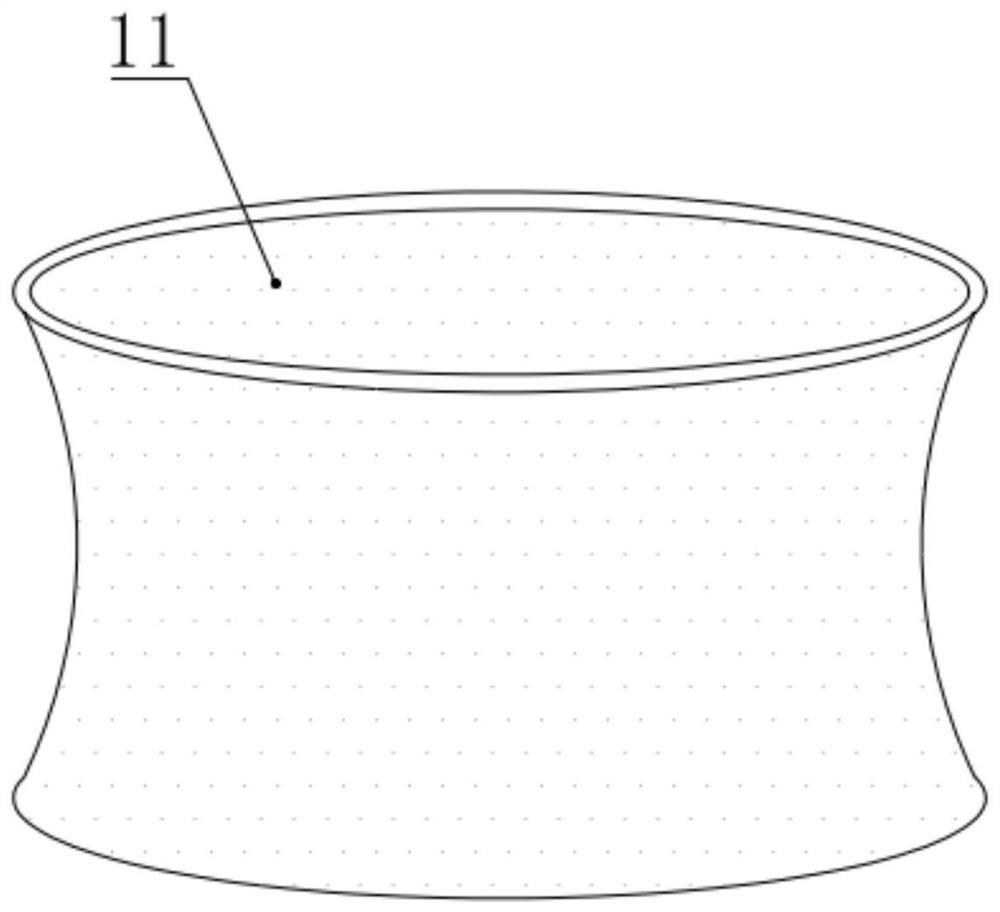 A secondary dedusting device for vertical corn processing