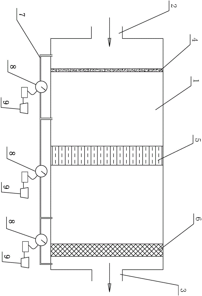 Monitoring device of central air conditioner filter