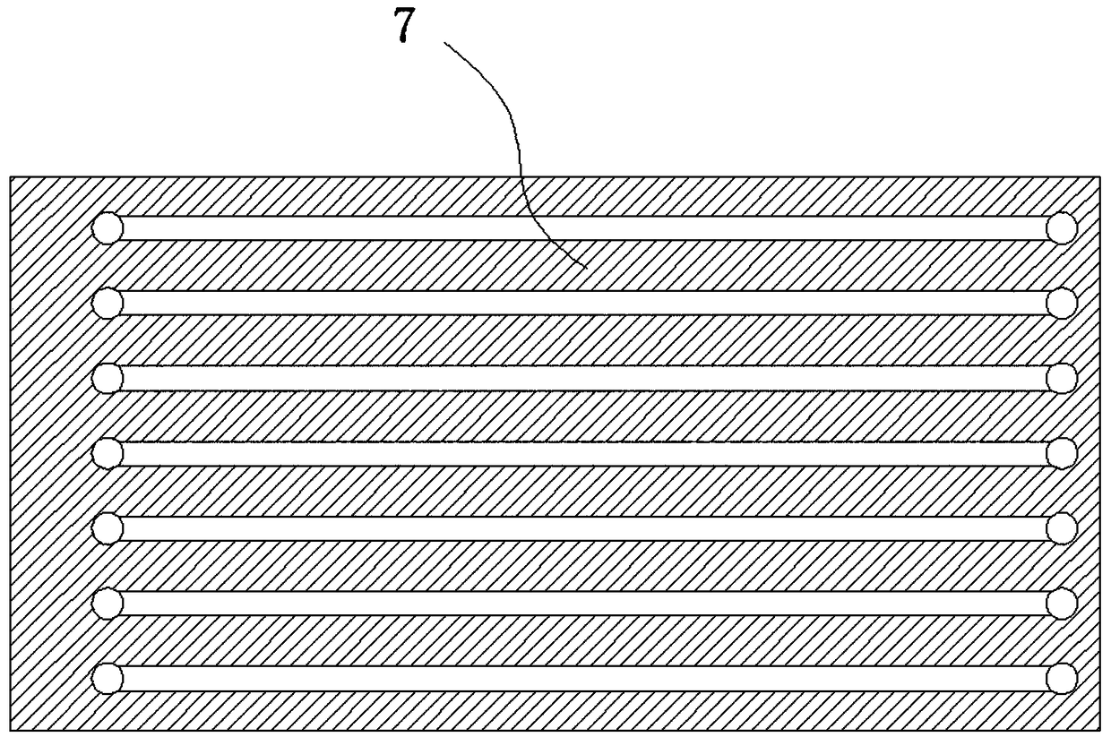 Awning facilitating rainwater collecting and irrigating