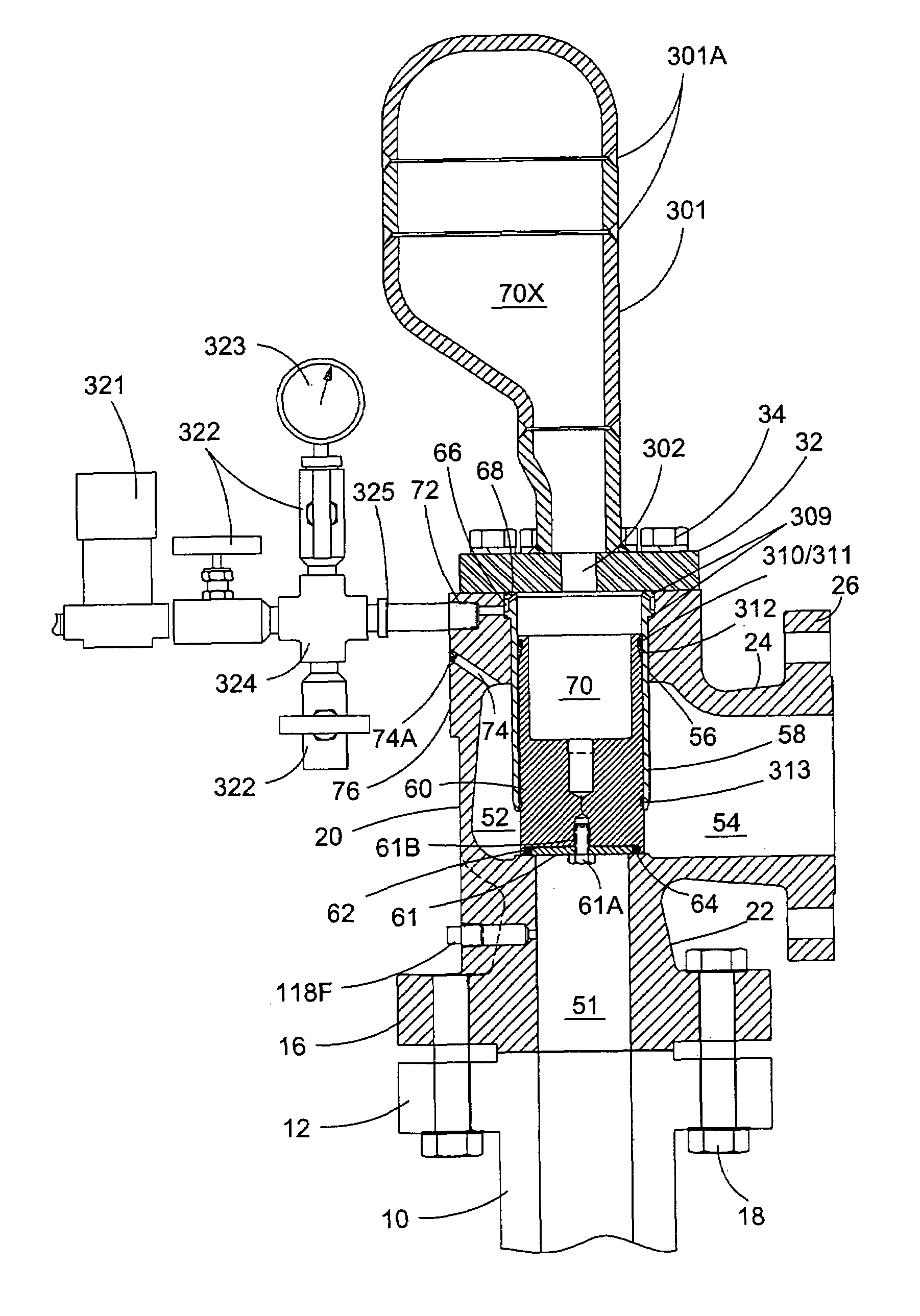 Surge relief valve