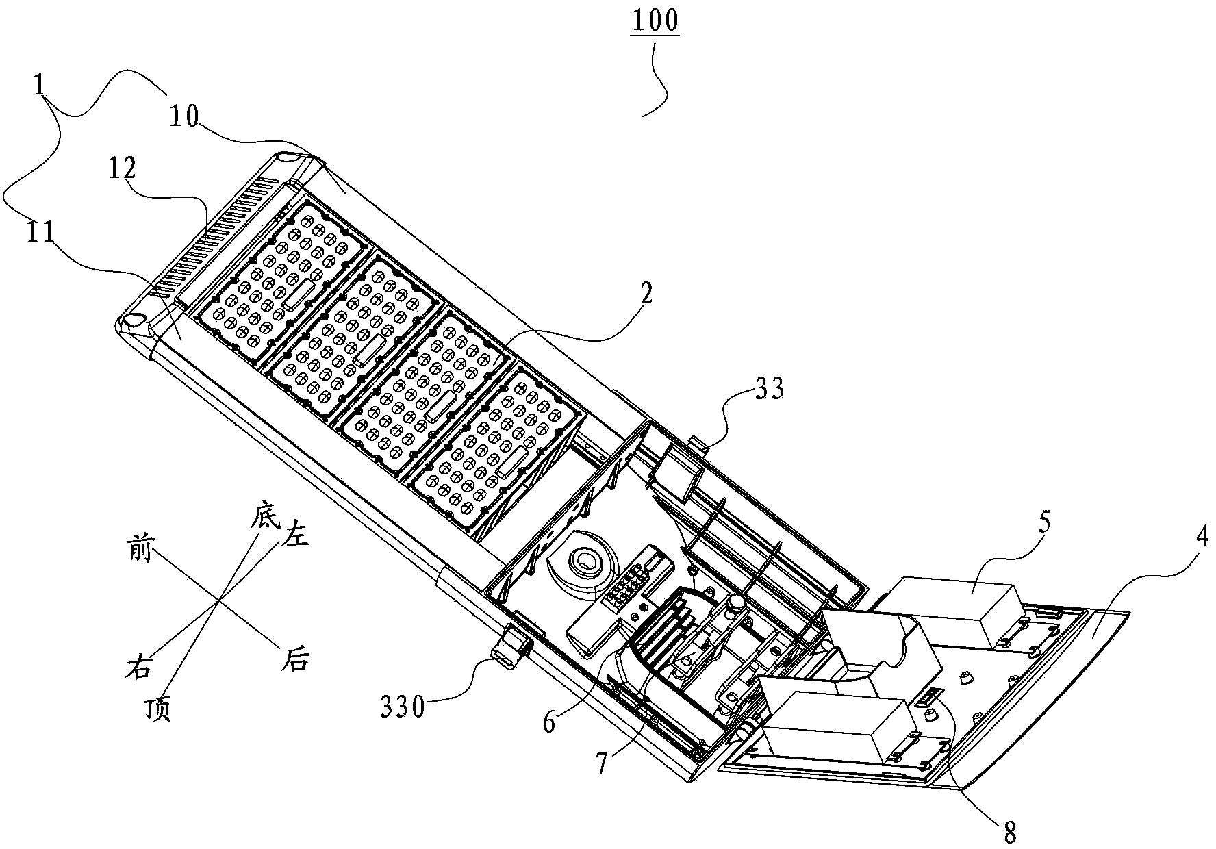 LED street lamp