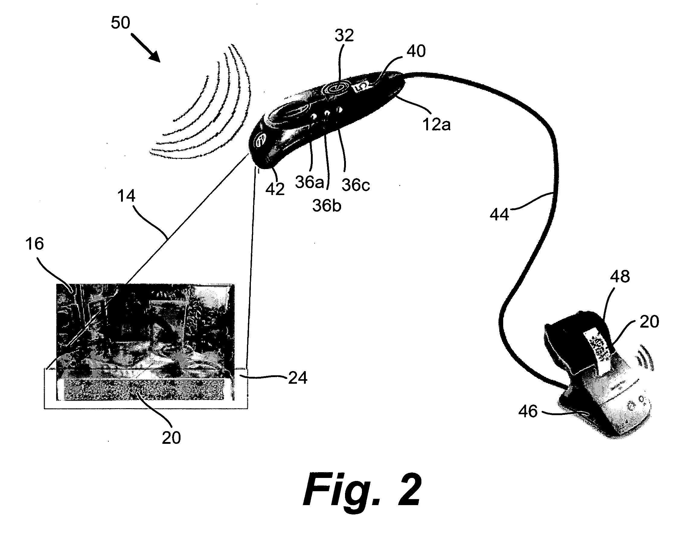 Systems and methods for generating, reading and transferring identifiers