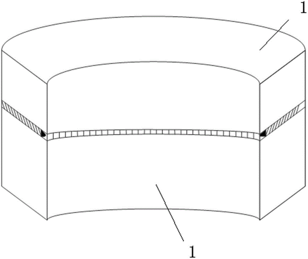 Welding defect evaluation method of steam turbine rotor