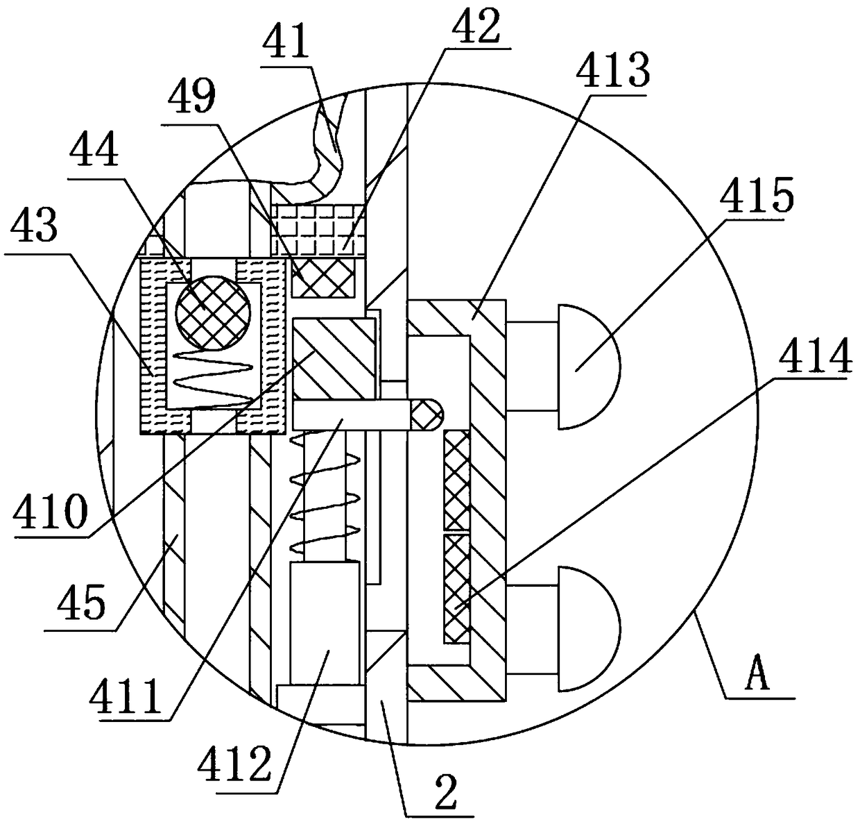 Inductive automatic opening and closing large fixed umbrella