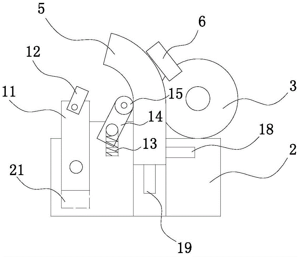 Bending device based on positioning and clamping control and feedback control