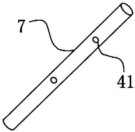 Semiconductor waste gas treatment equipment reaction cavity support