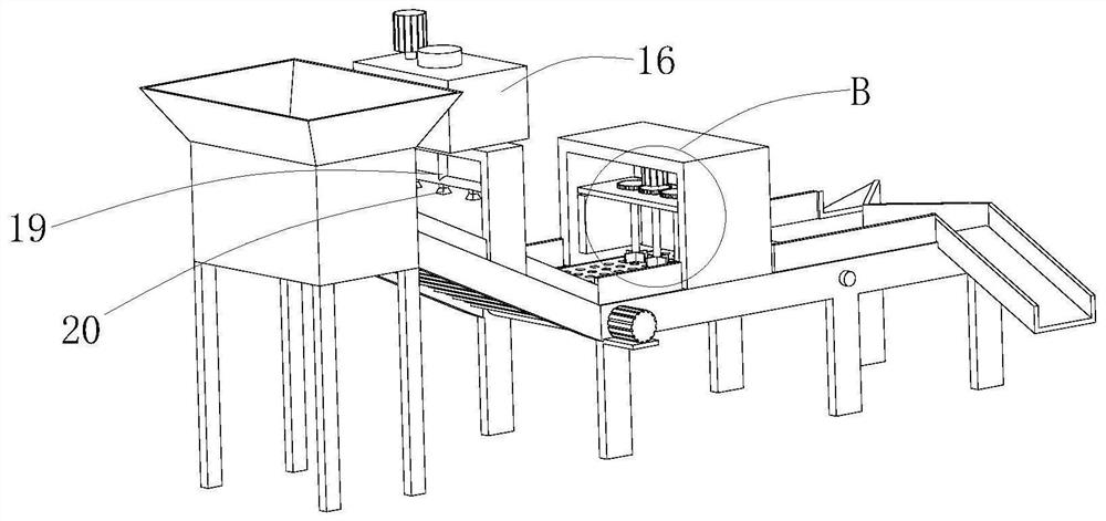 Unfreezing device for sea crab processing