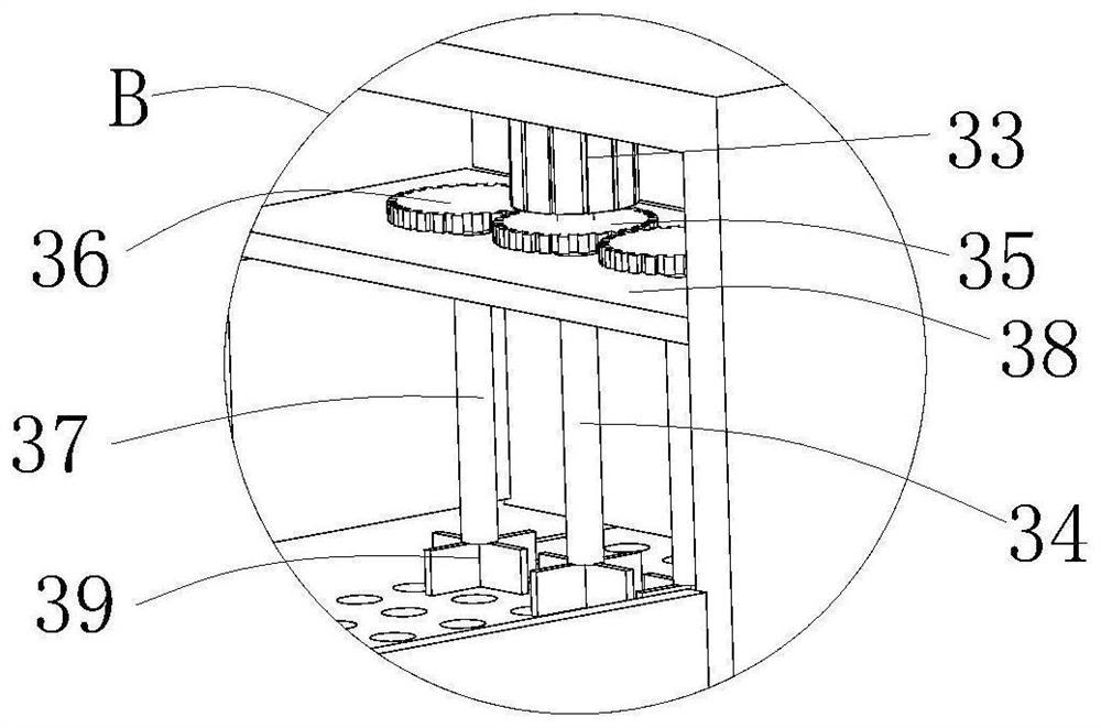 Unfreezing device for sea crab processing