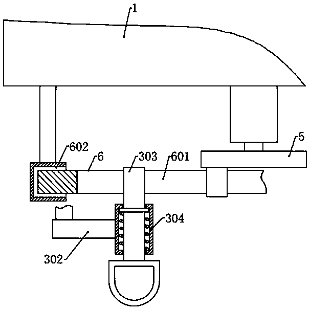 Embryo grain separating device for rice machining