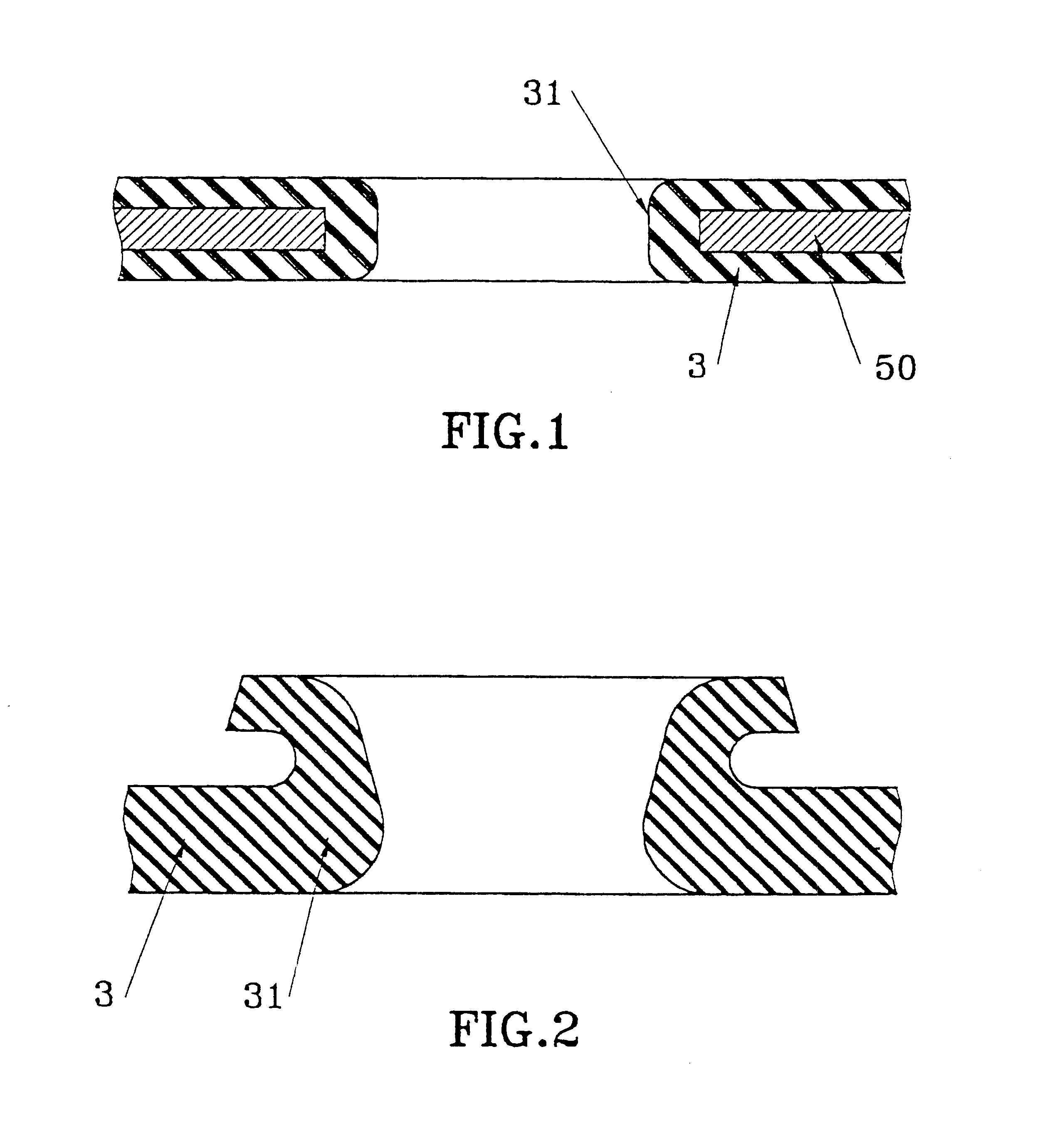 Valve gasket for a metering valve