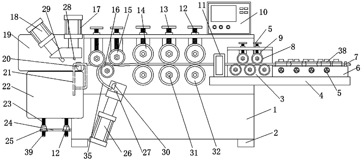 Dual-purpose prestress spiral bar winding machining device