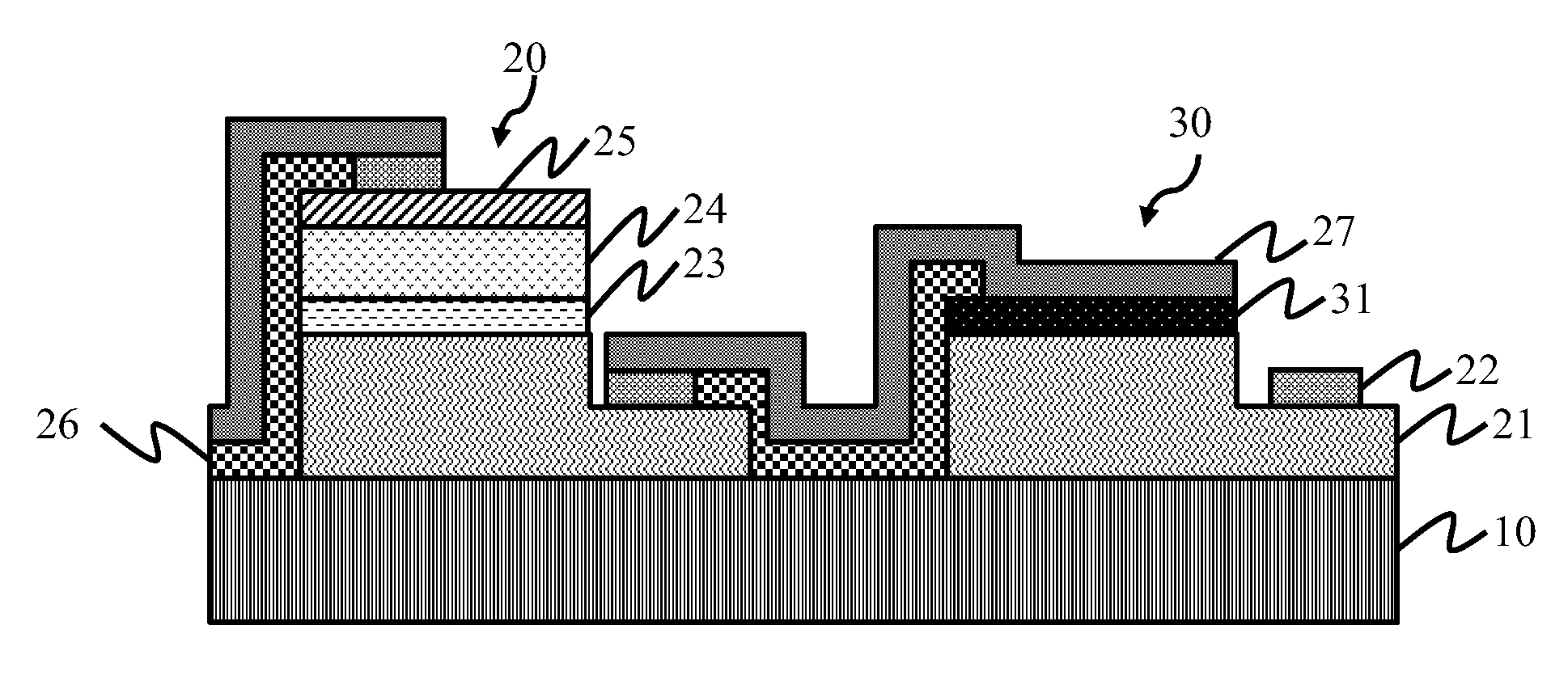 High-Voltage Light Emitting Diode Circuit Having a Plurality of Critical Voltages and Light Emitting Diode Device Using the Same