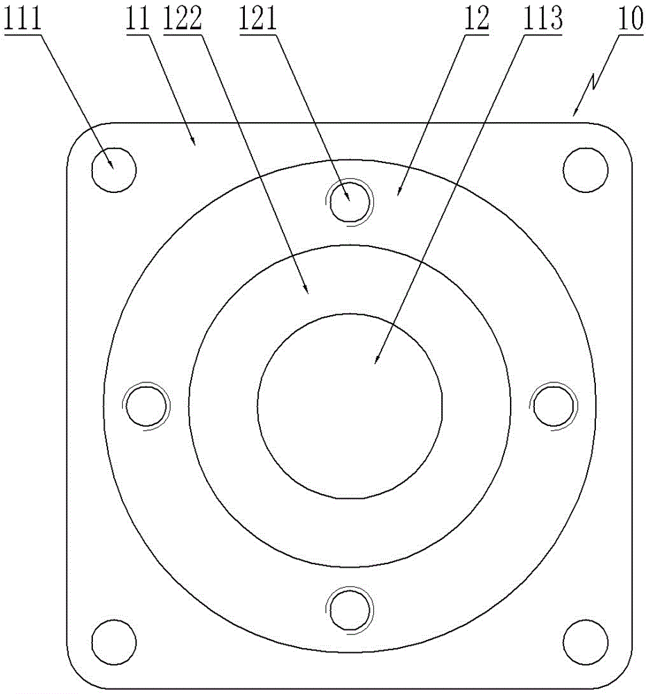 Clamp of motor end cap