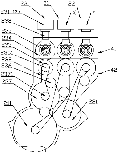 Novel artificial fur weaving machine