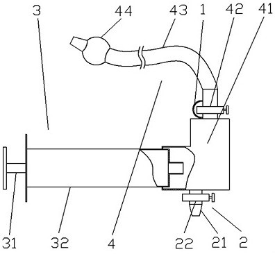 Liver and gall drainage device