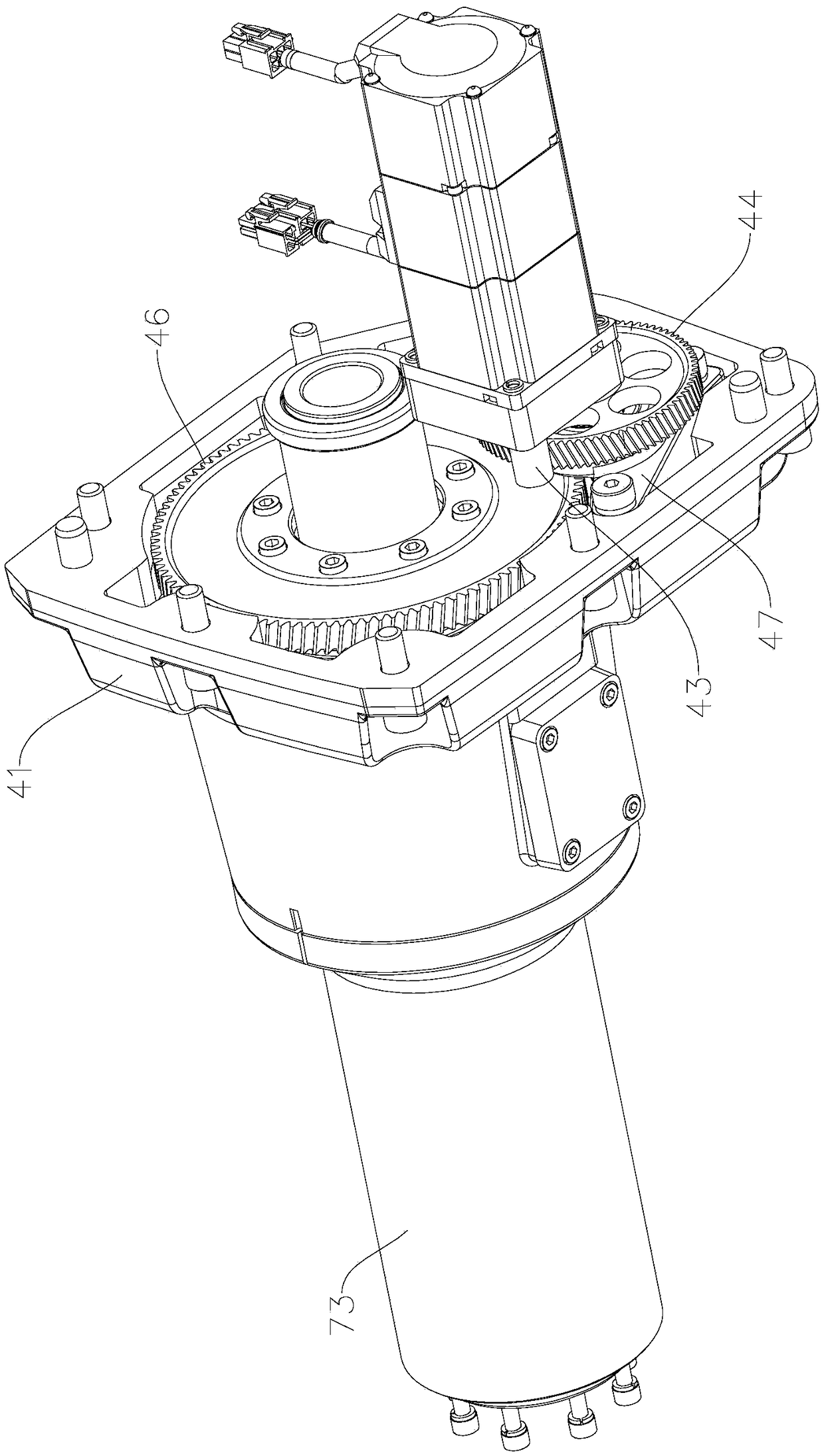 Manipulator with precision transmission device