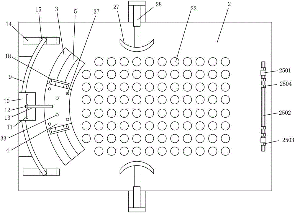 Fumigating traction bed