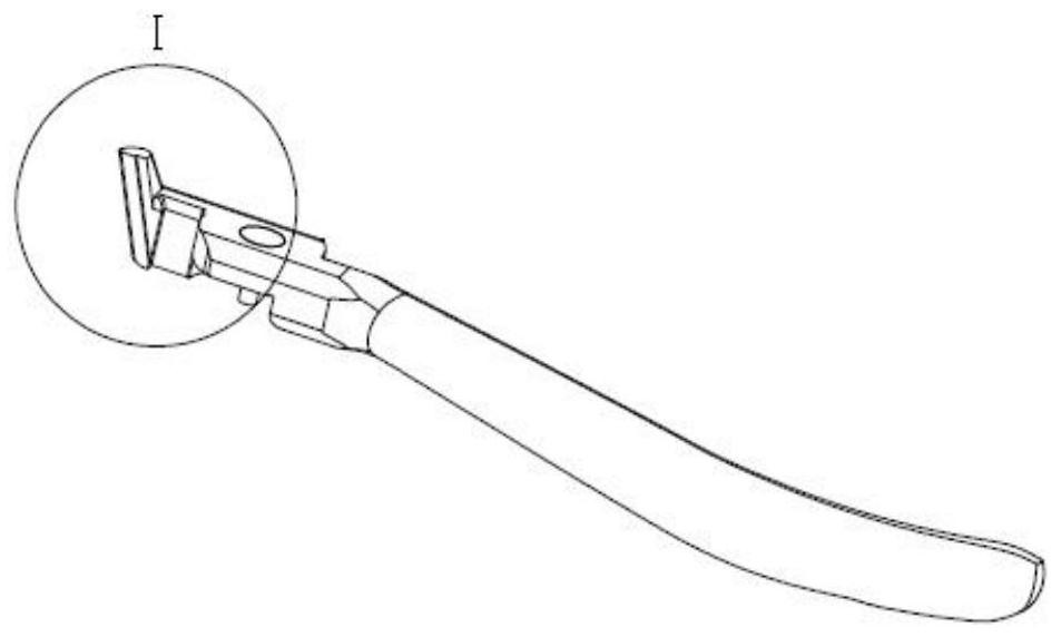 Titanium alloy orthodontic forceps and preparation method thereof