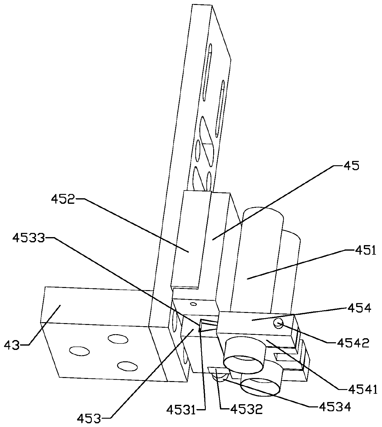 Non-stop feeding assembly for workpiece cleaning equipment