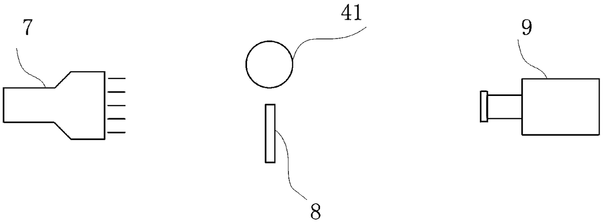 Electric arc length measurement device and measurement method thereof