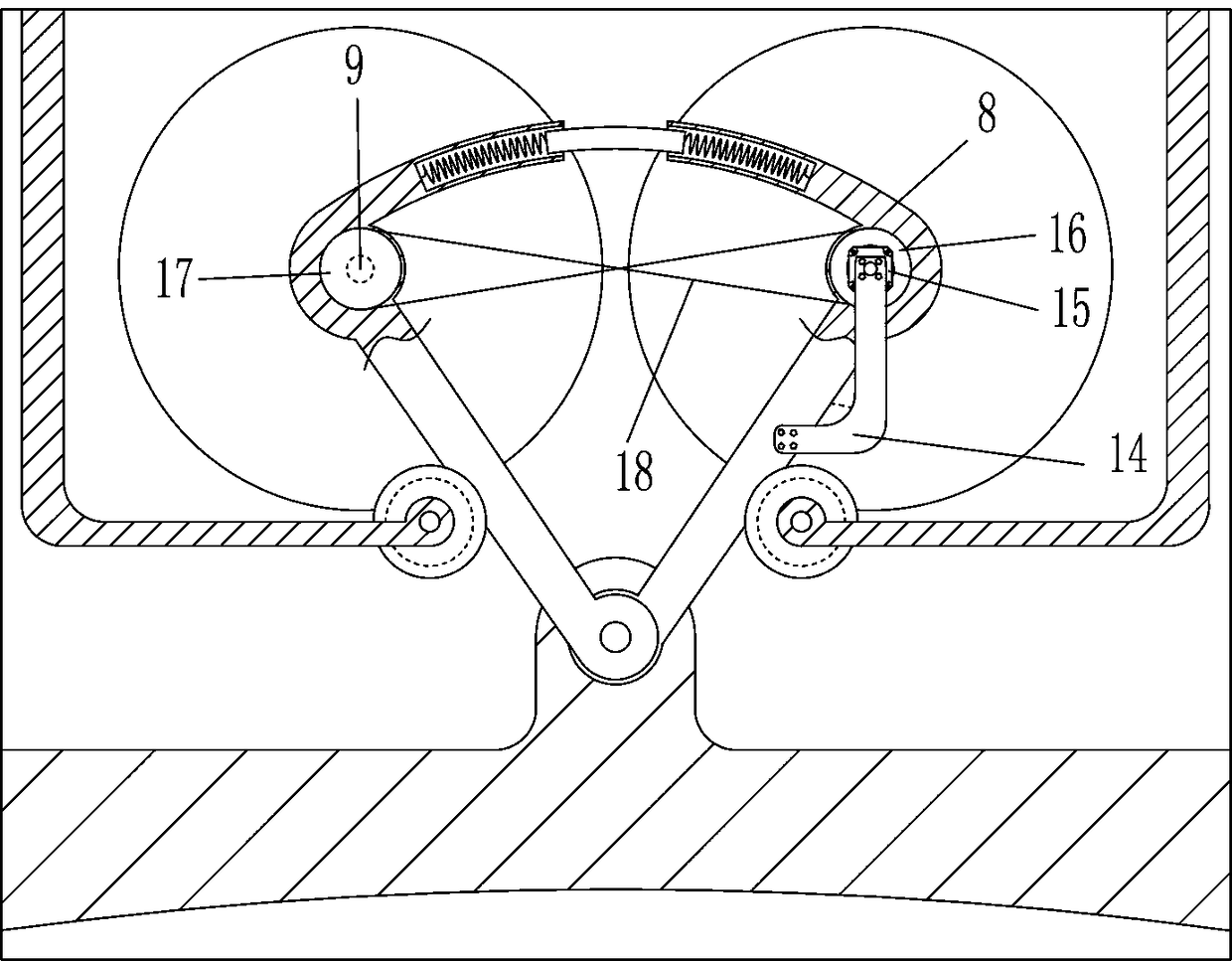 Textile cloth soaking and collecting equipment