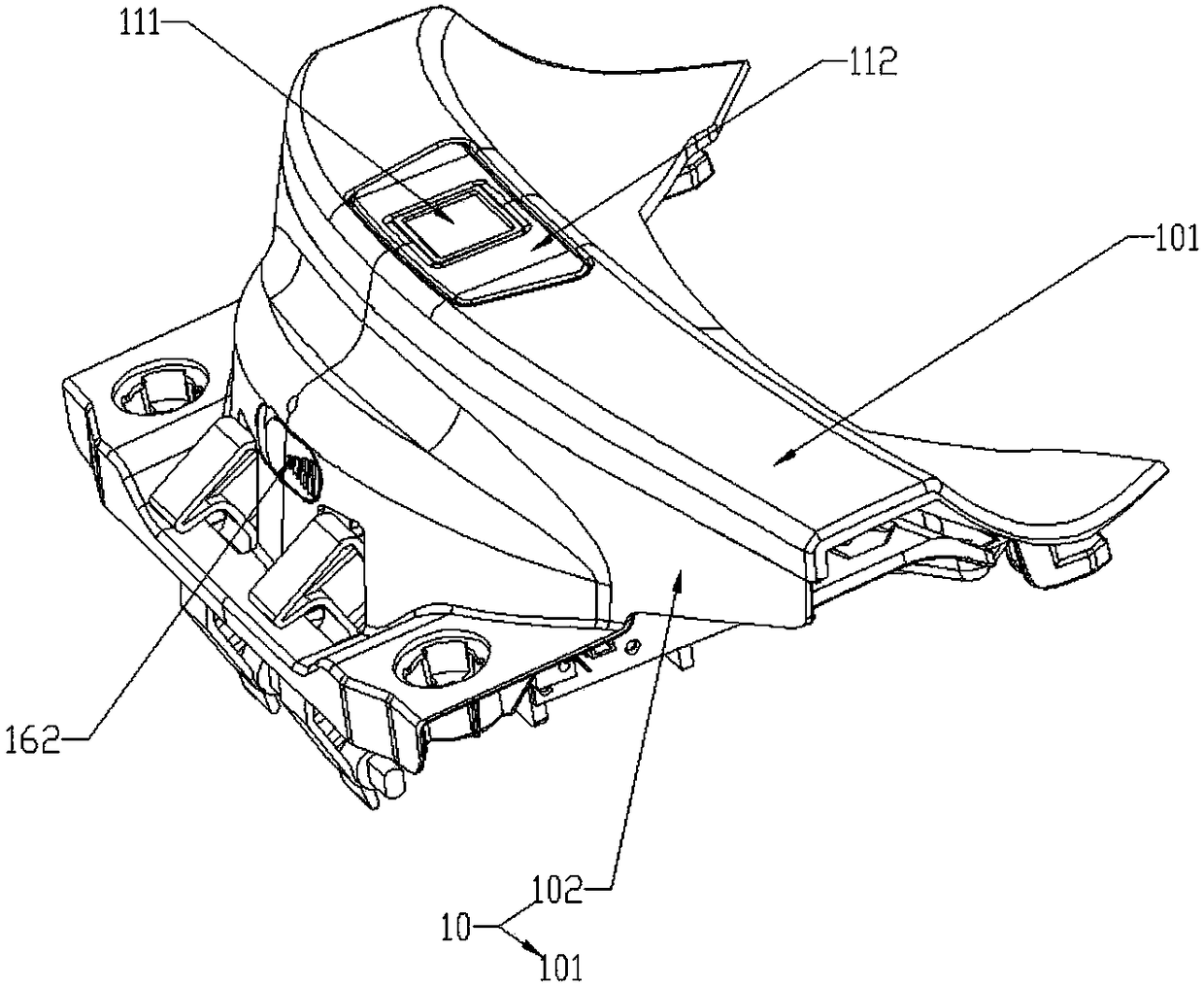 Automobile Bluetooth fingerprint lock and system thereof