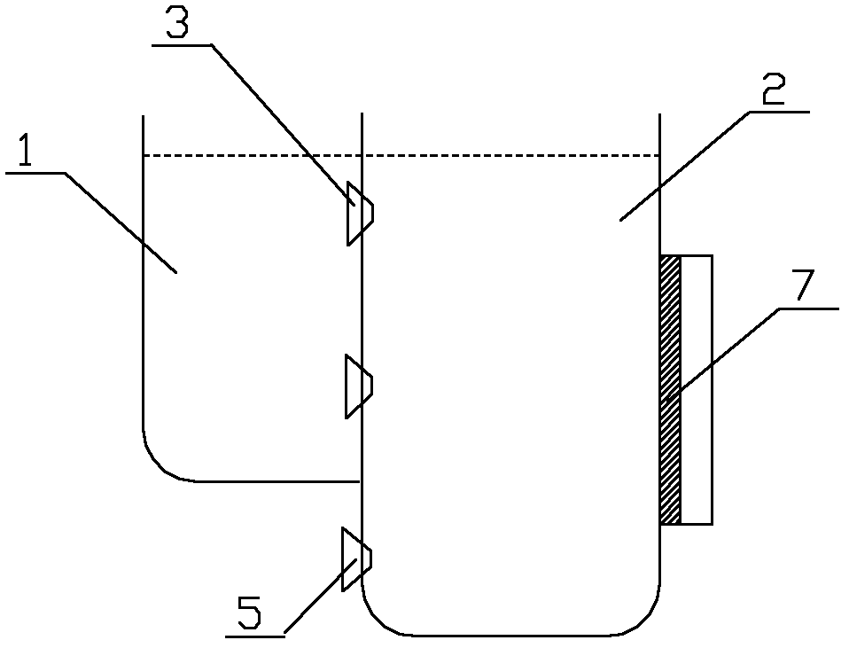 Multi-crystallizer horizontal continuous casting pouring box and continuous casting process implemented by using same