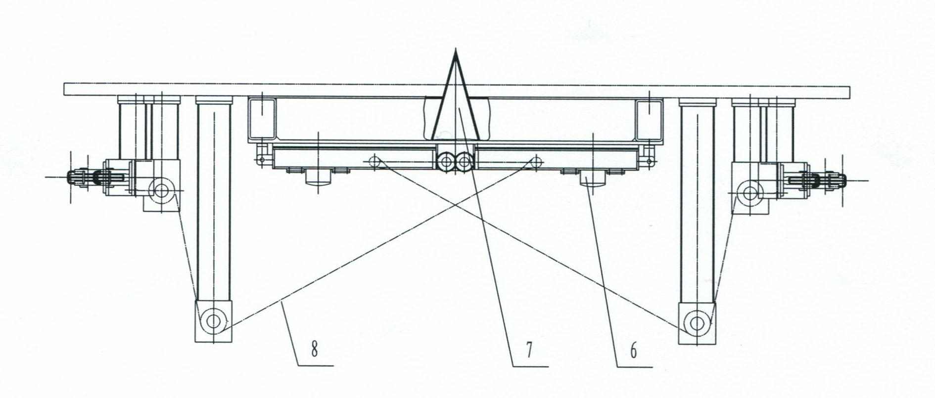 Double-buffering forced reset explosion doors of inclined well and horizontal well