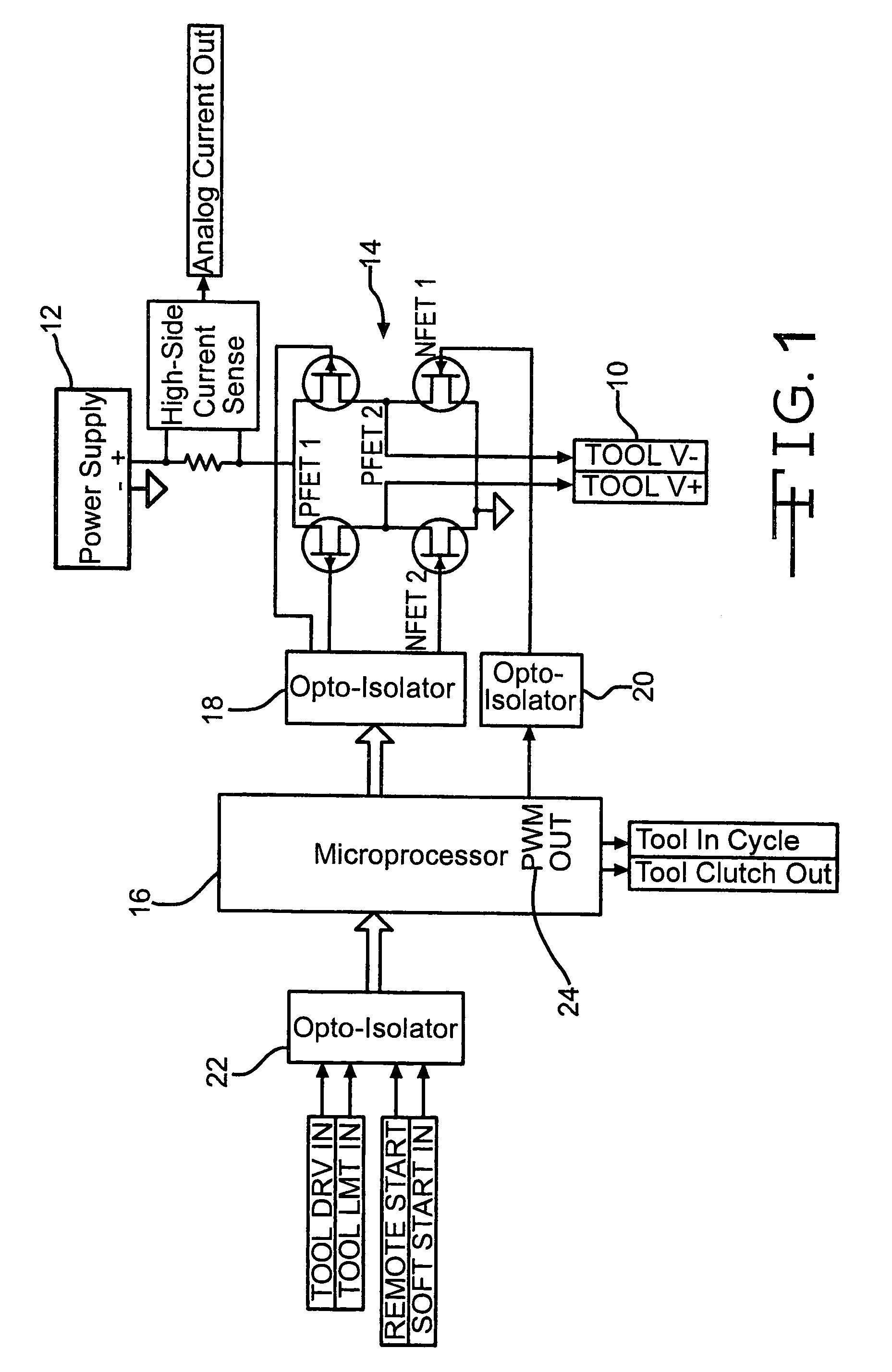 Power tool interface